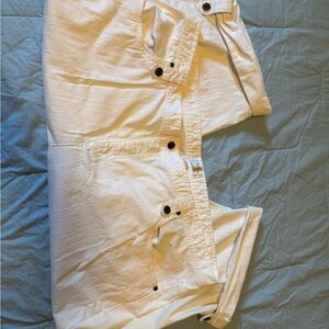 White Denim Capi Jeans